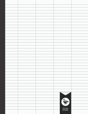 5 Column Notebook: Medium Ruled 5 Column Template | 8.5" x 11" | 110 Pages - 55 Pre-printed Forms & Notebooks price