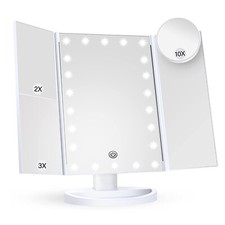 HBN Makeup Mirror with Lights, 1X 2X 3X Magnification with 10x Magnifying Mirror Makeup Mirror price