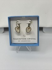 Swarovski Touchstone Crystal Pear Drop Earrings, Antique, BNIB Swarovski Earrings price
