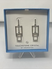 Touchstone Crystal by Swarovski Be Open Earrings 1557EF Swarovski Earrings price