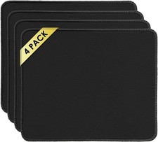 4X Non-Slip Mouse Pad Stitched Edge PC Laptop For Computer PC Gaming Rubber Base Mouse Pad price