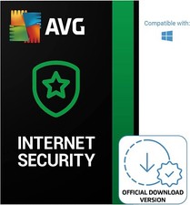 AVG Internet Security 2026 10 Device 2 Year Antivirus Protection Same Day Email Antivirus Software price