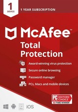 McAfee Total Protection 2026 1 Device 1 Year Antivirus Security Antivirus Software price