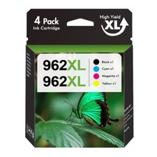 4PK 962XL Ink Cartridges for HP Officejet Pro 9010 9015 9016 9018 9019 9020 9025 Cartridges price