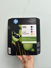 HP 910 Genuine OEM Ink Cartridges 4-Pack Black Cyan Magenta Yellow Cartridges price