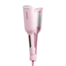 KENZZI Wave Styler 2-Barrel Hair Waver, 1.25 in, 6 Heat Settings, Pink Hair Stylers price