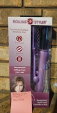 Rotating Hair Straightener & Curler – 3-in-1 Rolling Styler, Adjustable Heat 430 Hair Stylers price