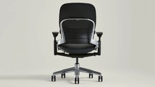 Steelcase Leap V2 Chair    -Fully Loaded-                   Aluminum Edition Executive Chair price