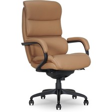 La Z-Boy Aberdeen Ergonomic Bonded Leather Swivel Executive Chair, Tan 51545-TAN Executive Chair price