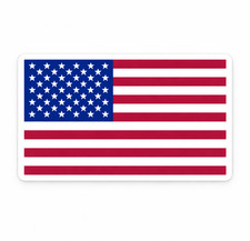 American Flag Sticker USA Flag Decal Patriotic Vinyl Car Truck Laptop Window Fridge Sticker price