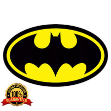 Diecut Vinyl BATMAN LOGO Decal Sticker Comic Dark Knight Colored Fridge Sticker price