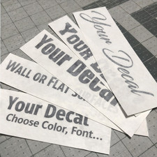 Custom Personalized Vinyl Lettering Name Decal Sticker Kitchen Wall Appliances Fridge Sticker price
