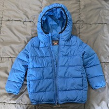 Boy Toddler The Children's Place Royal Blue Puffer Jacket 5T Baby Coat price