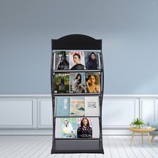 Newspaper Magazine Display Rack Manual Book Rack Floor-Standing Storage Rack NEW Magazine Rack / Newspaper Rack price