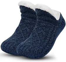 Unisex Fluffy Fuzzy Warm Slipper Socks for Men Women, Thick Fleece Lined Non-Sli Women's Slipper Socks price
