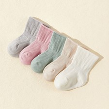 Macaron neutral solid color socks Women's Slipper Socks price