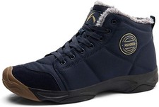 Mens Winter Trekking Snow Boots Water Resistant Shoes Anti-Slip, Size 14 Trekking Shoes & Boots price