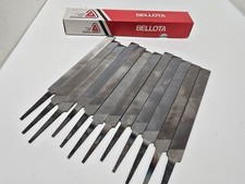 NOS Bellota Hand Files 7" Mill Blunt Dozen In Pack (12) Made In Spain File price