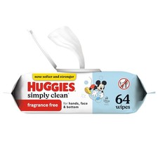 Huggies Simply Clean Baby Wipes Unscented 64ct Flip-Top Pack Baby Wipes price