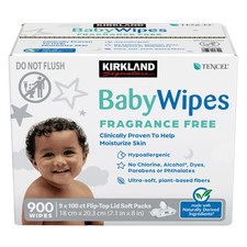 Kirkland Signature Baby Wipes Fragrance Free, 900-count Baby Wipes price