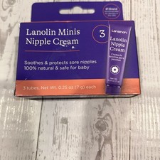 Lansinoh Lanolin Nipple Cream New 3Tubes 0.25 Ounces Each Great For travel Nipple Cream price