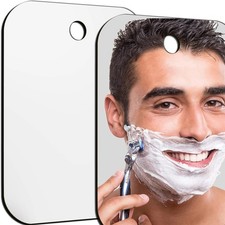 Anti Fog Shower Mirror Fogless Bathroom Shaving Mirror with Adhesive Hook Bathroom Mirror price