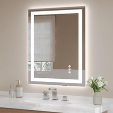 28x36'' Vanity LED Bathroom Mirror Lighted Wall Mirror Dimmable Anti-fog 36x28'' Bathroom Mirror price