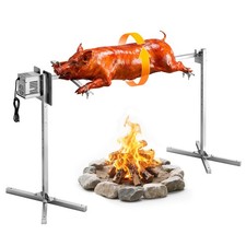 52" Electric BBQ Rotisserie Grill Kit Stainless Steel Grill 132lb Pig Lamb Electric Grill-Barbecues price