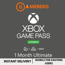Xbox Game Pass Ultimate 1 Month Live Gold Membership XGPU - USA Only Xbox Games price