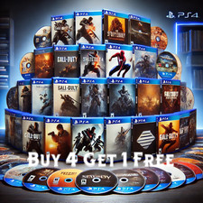 🎮Sony PlayStation 4 PS4 Games with Cases & Disc Only Buy 4 Get 1 FREE✅TESTED🎮 PlayStation 4 PS4 Games price