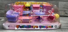 My Petite Lily Vintage Furniture Play set Kitchen/living Room Set ￼ Living Room & Lounge Set price