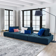 Azure Saunter 3-Piece Sofa Set - Stylish Comfort for Your Living Room Living Room & Lounge Set price