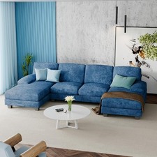Convertible Sectional Sofa Couch 4 Seat Sofa Set for Living Room U-Shaped Living Room & Lounge Set price