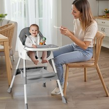 Ktaxon Foldable Baby High Chair, 2-in-1 Portable Storage Bag for Toddlers High Chair price