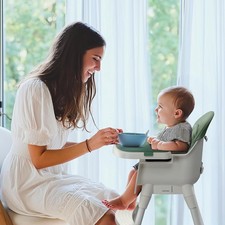 3-in-1 Baby High Chair, 5-Point Safety Harness and Footrest Adjustable High Chair price