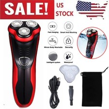 Men's Razor Rotary Waterproof Electric Shaver Pop-Up Trimmer Wet Dry Cordless Shavers price