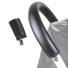 Baby Stroller Handle Cover Pram Accessories PU Leather Comfortable Grip Bar Baby Stroller-Pram Accessory price