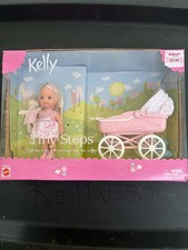 Mattel Barbie Kelly Tiny Steps Doll Playset w/ Baby Stroller & Accessories Baby Stroller-Pram Accessory price
