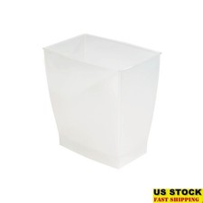 Narrow Trash Can Slim Plastic Waste Bin Open Top Home Office Kitchen Bathroom US Office Trash Bin price
