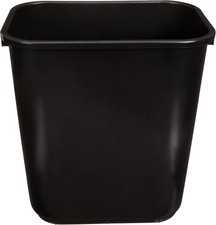 Small Rectangular Commercial Office Wastebasket, Easy to Clean, 11.4"L x 8"W x Office Trash Bin price
