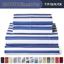2000 Series 4-Piece Bed Sheet Set Soft Deep Pocket Twin King Queen Full Sheets Bedroom Textiles & Dowry Set price