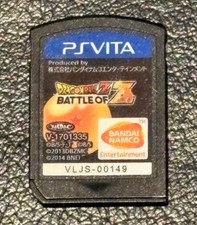 PS Vita Dragon Ball Z Battle of Z Sony Japanese Games Cartridge only PS Vita Games price