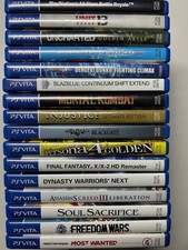 You Choose ANY 4 PlayStation PS Vita Games Lot Out of 16 Please READ PS Vita Games price