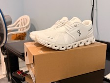 On cloud 5 women- white (authentic) High-Heeled Shoes price