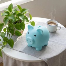 Piggy Bank, Coin Bank for Boys and Girls, Children's Plastic Shatterproof Money. Piggy Bank price