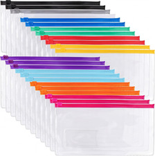 24Pcs Poly Zip Envelope, Plastic Envelope, Reusable Envelopes, 9 X 4.7 Inches, A Envelope price