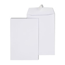 Prinko 6"x9" Mailing Shipping White Kraft Catalog Envelope, Self-Seal, 100/CT Envelope price