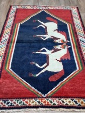 Bohemian Turkish  Rug ,(Tree Of life)Nature Horse Tribal Turkish Rug,4x6 Ft Runner price
