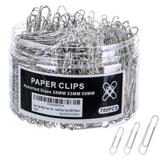 700Pcs Paper Clips Assorted Sizes Large (700PCS) Paper Clips price
