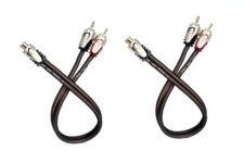 KnuKonceptz Klarity RCA Cable Y Adapter 1 Female to 2 Male RCA Splitter Pair (2) RCA Cable price